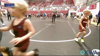 46 lbs Consi Of 16 #2 - Liliana Villavicencio, ARDMORE TAKEDOWN CLUB vs KJ Berry, Choctaw Ironman Youth Wrestling