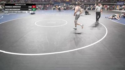 D 1 150 lbs Champ. Round 2 - Thomas Abington, St. Amant vs Jace Beckendorf, Walker