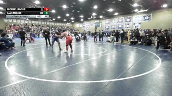 285 lbs Cons. Round 2 - Juan Munoz, Lompoc vs Michael Roque, Selma