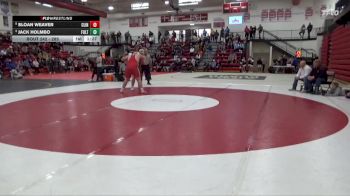 285 lbs Cons. Semi - Sloan Weaver, Clinton vs Jack Holmbo, Fulton (H.S.)