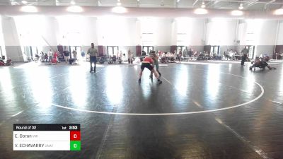 157 lbs Round Of 32 - Eric Doran, Virginia Military Institute vs VINCENT ECHAVARRY, Unaffiliated HS