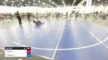 156 lbs Quarterfinal - Javon Badie, Madera Grapplers WC vs Thales Caballes, Golden Backs Wrestling