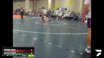 165 lbs Round 3 (6 Team) - Carter Amick, Bad Natured Rodents vs Maciej Paszek, East Alabama Wrestling Team