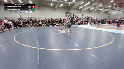 190 lbs Cons. Round 3 - Addison Wolver, Mead vs Addison Rocha, Poudre