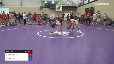79 kg Consolation - Kaleb Romero, TMWC/Ohio RTC vs Jacob Oliver, Edinboro