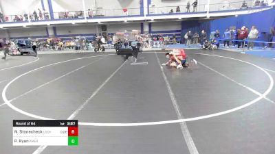 149 lbs Round Of 64 - Nick Stonecheck, Lock Haven University vs Patrick Ryan, American University