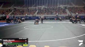 D3-126 lbs Champ. Round 1 - Brody Cluff, Show Low vs Daniel Williams, Shadow Mountain