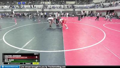 285 lbs Round 3 - Colton Johnson, Coon Rapids Mat Bandits Wrestling Club vs Roy Rude, Minnesota