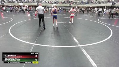 128 lbs Cons. Round 3 - Grant Knutson, Outlaw Wrestling Club vs Elijah Pukel, Askren Wrestling Academy