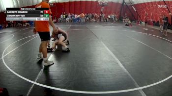 120 lbs Round 2 (8 Team) - Garrett Bowden, Pulaski vs Gideon Hayter, Illinois Top Dawgs Navy