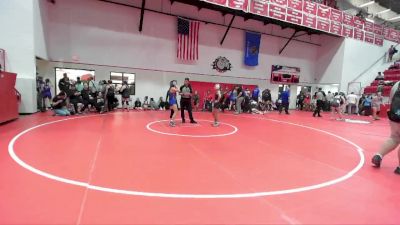 HS 100 lbs Champ. Round 2 - Melina Owens, MOORE vs Liyanna Bencomo, Garden City HS