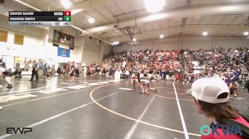 84 lbs Consi Of 8 #2 - Driver Baker, Skiatook Youth Wrestling vs Hudson Smith, Salina Wrestling Club