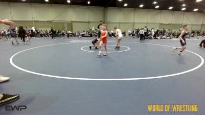 60 lbs 5th Place - Porter Flanery, OK Elite 12U Black vs Nicholas Evans, Storm 12U