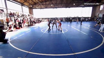 100 lbs Semifinal - Preston Butler, Hilldale Youth Wrestling Club vs Brekyn Boyle, Honey Badgers Wrestling Club