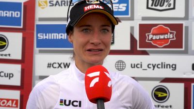 Marianne Vos: 'We Had The Same Idea To Go First Into Factory Hill'