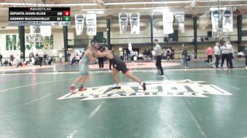 197 lbs Consi Of 8 #2 - Sepanta Ahanj-Elias, Maryland vs Andrew Macchiavello, NC State - UNATT