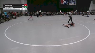 63 lbs Champ. Rd Of 16 - Darek Diaz, Cory Clark Wrestling vs Jebsen Bahl, Lancaster Wrestling Club