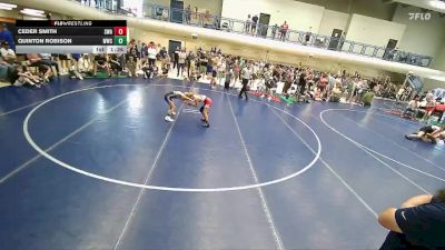 67-73 lbs Round 1 - Ceder Smith, Sanderson Wrestling Academy vs Quinton Robison, Westlake Wrestling Club