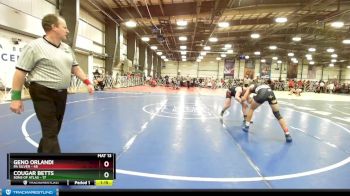 140 lbs Rd# 5- 3:45pm Friday Final Pool - Cougar Betts, Sons Of Atlas vs Geno Orlandi, PA Silver