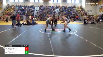 160 lbs Round Of 16 - Cole Baggett, Wakulla vs Josh Pritz, Hernando