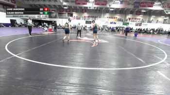 141 lbs Cons. Round 2 - Caleb Benton, Truett-McConnell (Ga.) vs Luke Jaworski, Cornerstone
