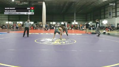 132 lbs Champ. Round 1 - Mills Banton, Hanover Hawkeye vs Jalen Bailey, Great Bridge Wrestling Club