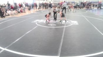 52 lbs Quarterfinal - Bradley Knauer, Chagolla Trained WC vs Carson Clark, Fearless WC