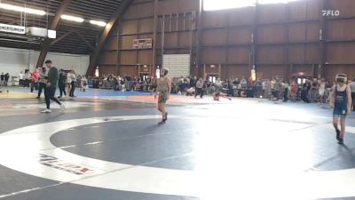 85 lbs Rr Rnd 1 - Douglas Mcgovern, Iron Faith vs Zachary Paris, Smitty's Barn