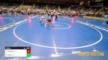 100 lbs Consi Of 8 #2 - Zeke Ranvek, Minnesota Elite vs Stryker Avery, Great Bend Wrestling Club