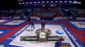 Denilson Pimenta vs Alvaro Bobadilla 2018 Abu Dhabi World Pro