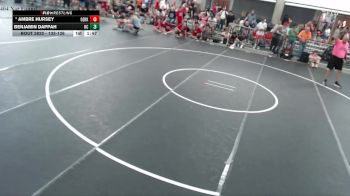 133-136 lbs Champ. Round 1 - Ambre Hursey, Nighthawk WC vs Benjamin Dappah, Omaha Concordia