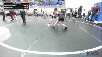 76 lbs 3rd Place - Cayson Delgado, Prime Wrestling vs Bowen Ryal, Tuttle Wrestling