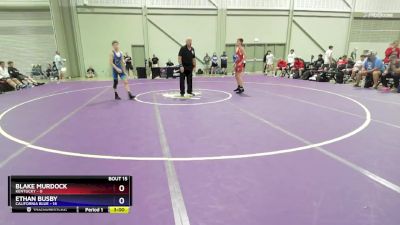 106 lbs Quarters & 1st Wb (16 Team) - Blake Murdock, Kentucky vs Ethan Busby, California Blue