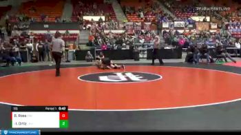 115 lbs Semifinal - Isabell Ortiz, Lakin vs Breanna Ross, Erie