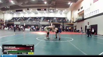 187 lbs 3rd Place Match - Cale Metzler, Noblesville Wrestling Club vs Jackson Bayley, Indiana