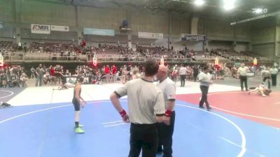 78 lbs Rr Rnd 2 - Maddax Johnson, Pueblo County WC vs Jarek Gallegos, Spartan Elite Youth Wresting Club