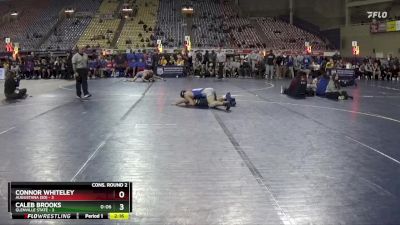 141 lbs 2nd Wrestleback (16 Team) - Connor Whiteley, Augustana (SD) vs Caleb Brooks, Glenville State