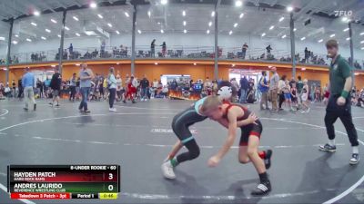 60 lbs Cons. Round 3 - Hayden Patch, Hard Rock Rams vs Andres Laurido, Reverence Wrestling Club