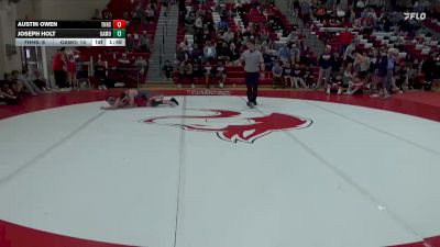 157 lbs Round 2 (4 Team) - Austin Owen, Thompson HS vs Joseph Holt, Oak Mountain