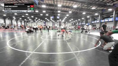 113 lbs Rr Rnd 2 - Luke McCarthy, Gritty Grapplers vs DJ Cline, Alien Slime