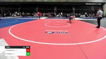 120 lbs Consi Of 16 #2 - Jake Bradford, Spring Creek vs Elijah Banks, Pine Creek