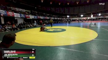 144 lbs Quarters & Wb (16 Team) - Daniel Palke, Orange County vs Joe Regalbuto, Westfield