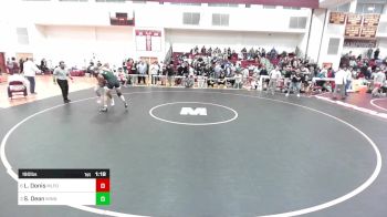 190 lbs Quarterfinal - Luke Donis, Milford vs Sam Dean, Minnechaug