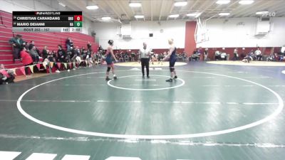 167 lbs Champ. Round 2 - Mario DeIanni, Napa vs Christian Carandang, Dublin