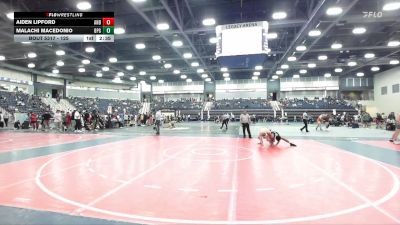 125 lbs Cons. Round 3 - Malachi Macedonio, Shorter vs Aiden Lipford, Andrew College