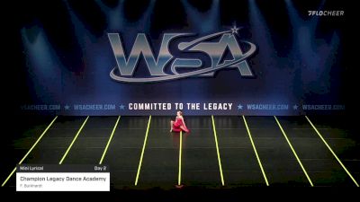 Champion Legacy Dance Academy - F. Burkhardt [2022 Mini Lyrical Day 2] 2022 WSA South Dakota