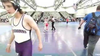 128 lbs Quarterfinal - Austin McBride, Olympic vs Gunnar Myers, Mat Assassins