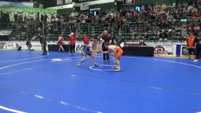 120 lbs Champ. Rd Of 16 - Hudson Fleming, Big Game vs Kline Kiburz