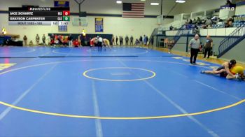 165 lbs Cons. Round 3 - Grayson Carpenter, Carl Albert State vs Jace Schartz, Fort Hays State