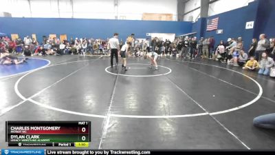 80 lbs Cons. Round 4 - Charles Montgomery, Patriot WC vs Dylan Clark, Legacy Wrestling Academy